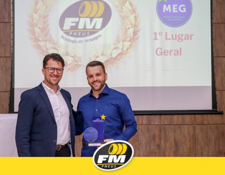 FM Pneus recebe Prêmio Melhores Empresas Guarapuava