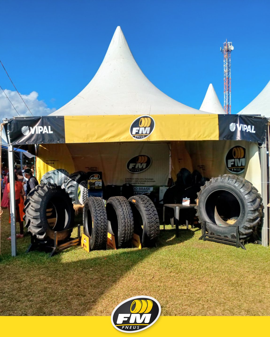 A FM Pneus esteve presente na Expo Descanso, realizada de 12 a 14 de dezembro! 